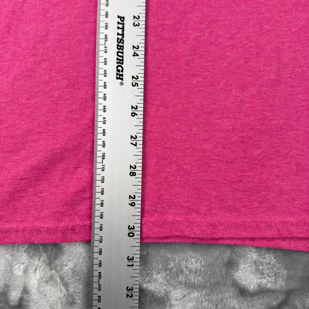 Fruit‎ of the Loom Nashville Music City USA Guitar T-Shirt Pink 2XL Souvenir Tee